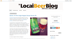 Desktop Screenshot of localbeerblog.com