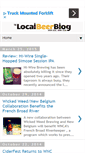 Mobile Screenshot of localbeerblog.com